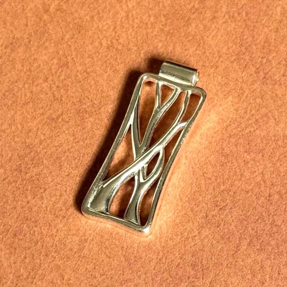 Vintage Sterling Silver Branch Pendant